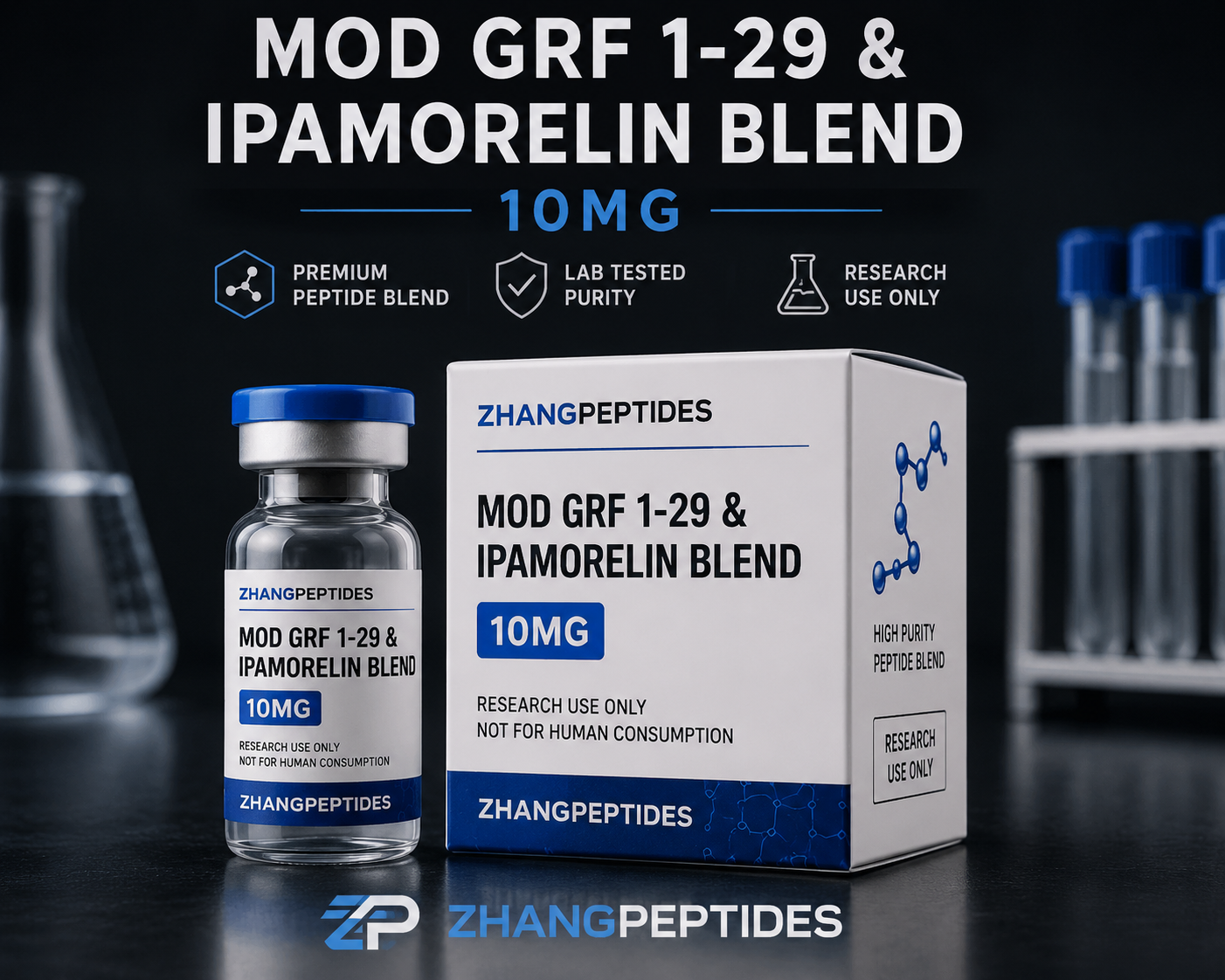Mod GRF 1-29 & Ipamorelin Blend 10mg
