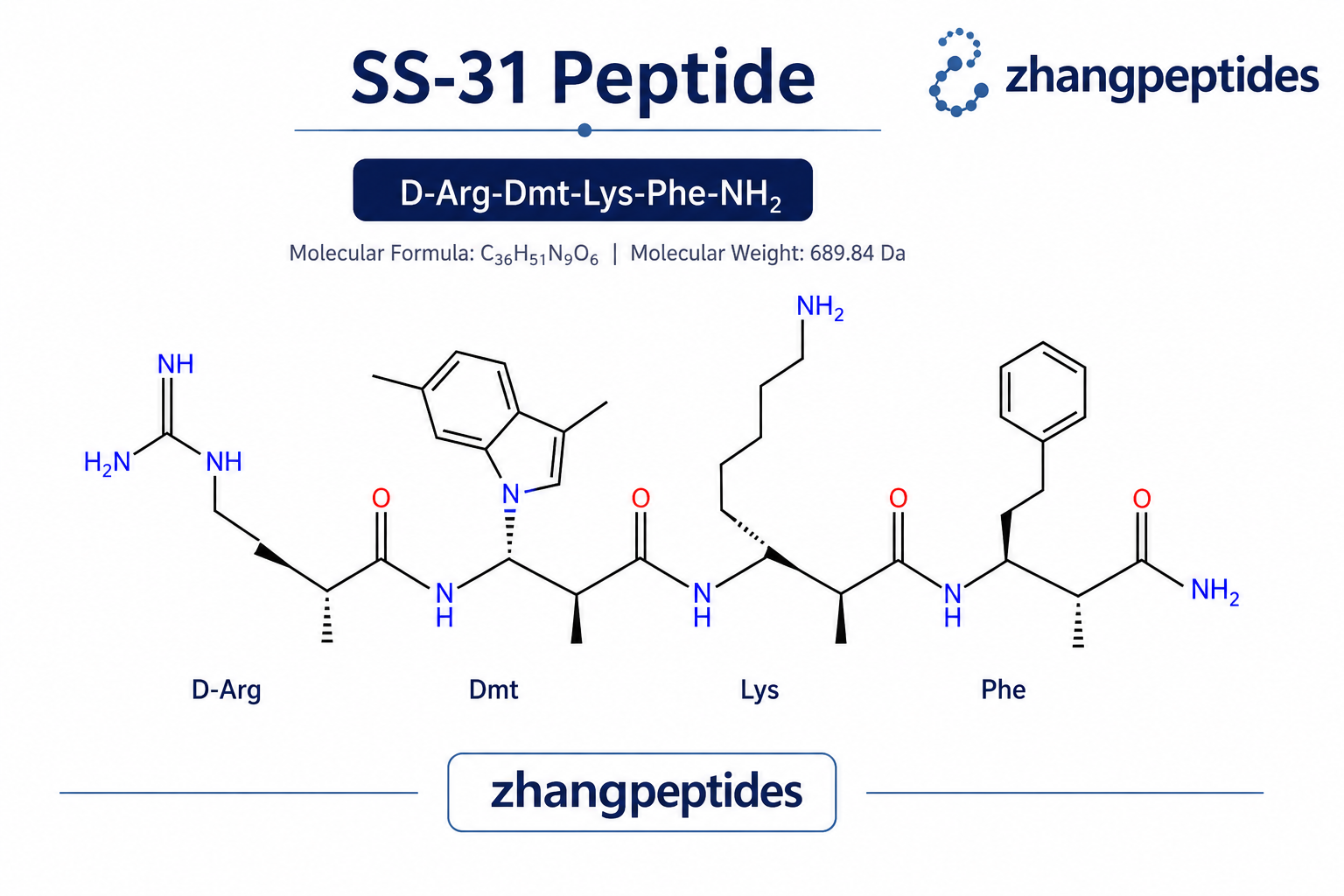 SS-31 peptide vial for laboratory research