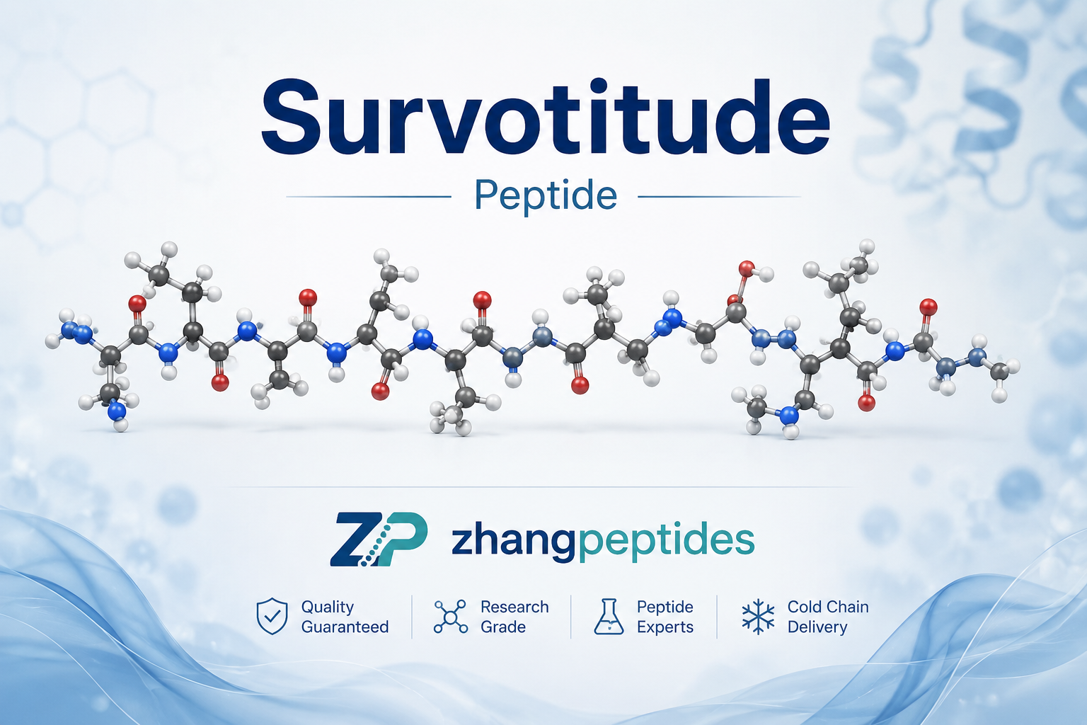 Survotitude peptide research vial