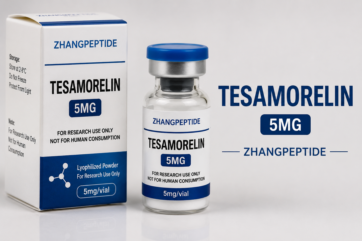tesamorelin-5mg-vial Tesamorelin 5mg peptide vial