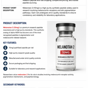 Melanotan 2 10mg